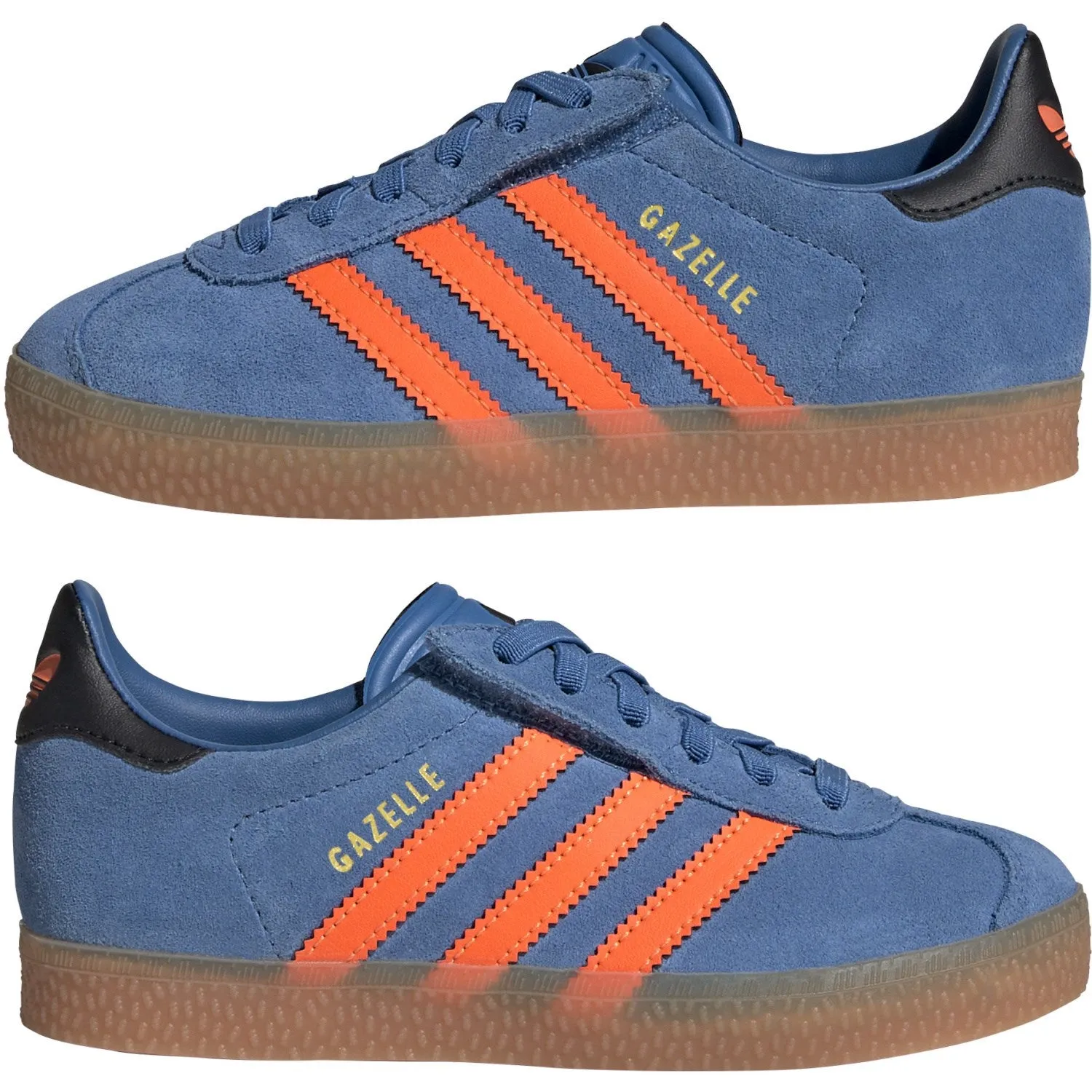adidas Originals Gazelle Cf El C Sneakers in Focus Blau/Solar Orange/Core Schwarz