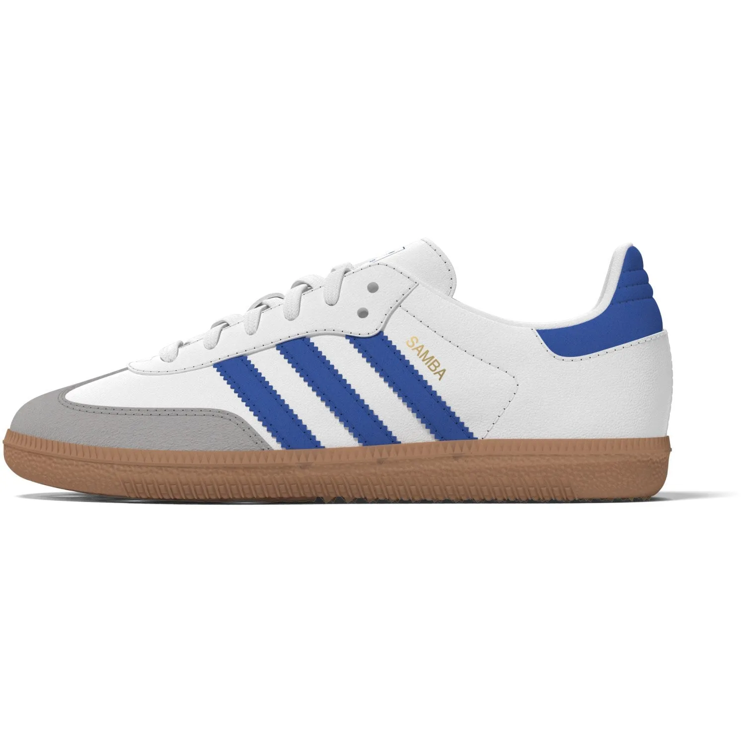 adidas Originals Ftwr Weiß/Blau/Gum 3 Samba Og C Sneakers