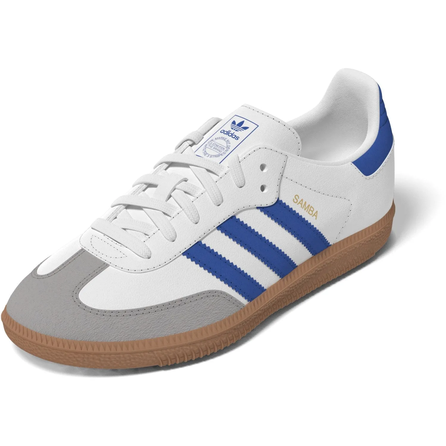 adidas Originals Ftwr Weiß/Blau/Gum 3 Samba Og C Sneakers