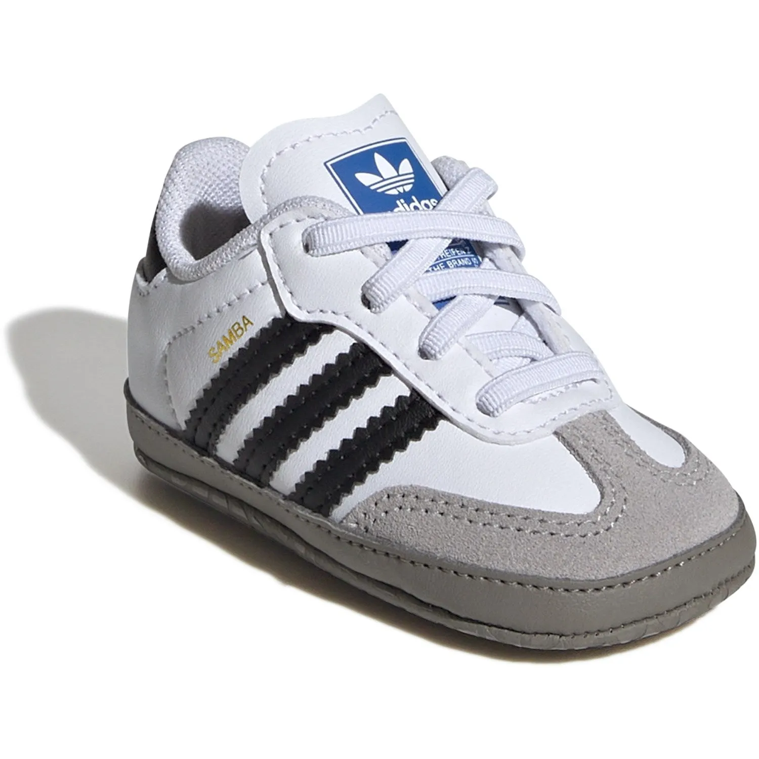 adidas Originals Ftwr Weiß/Core Schwarz/Klar Granit Samba Kinder-Sneakers