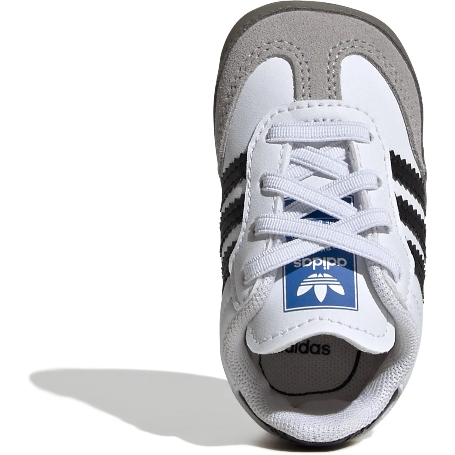 adidas Originals Ftwr Weiß/Core Schwarz/Klar Granit Samba Kinder-Sneakers