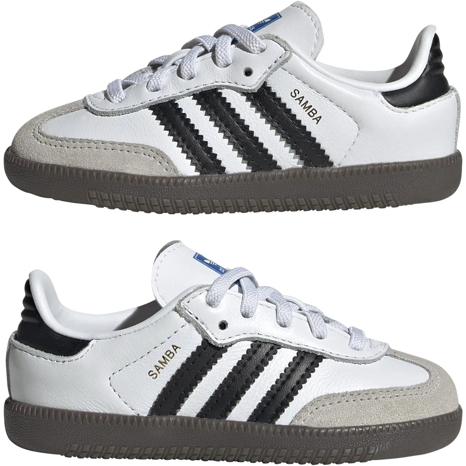 adidas Originals Ftwr Weiß/Core Schwarz/Gum5 Samba Og El I Sneakers