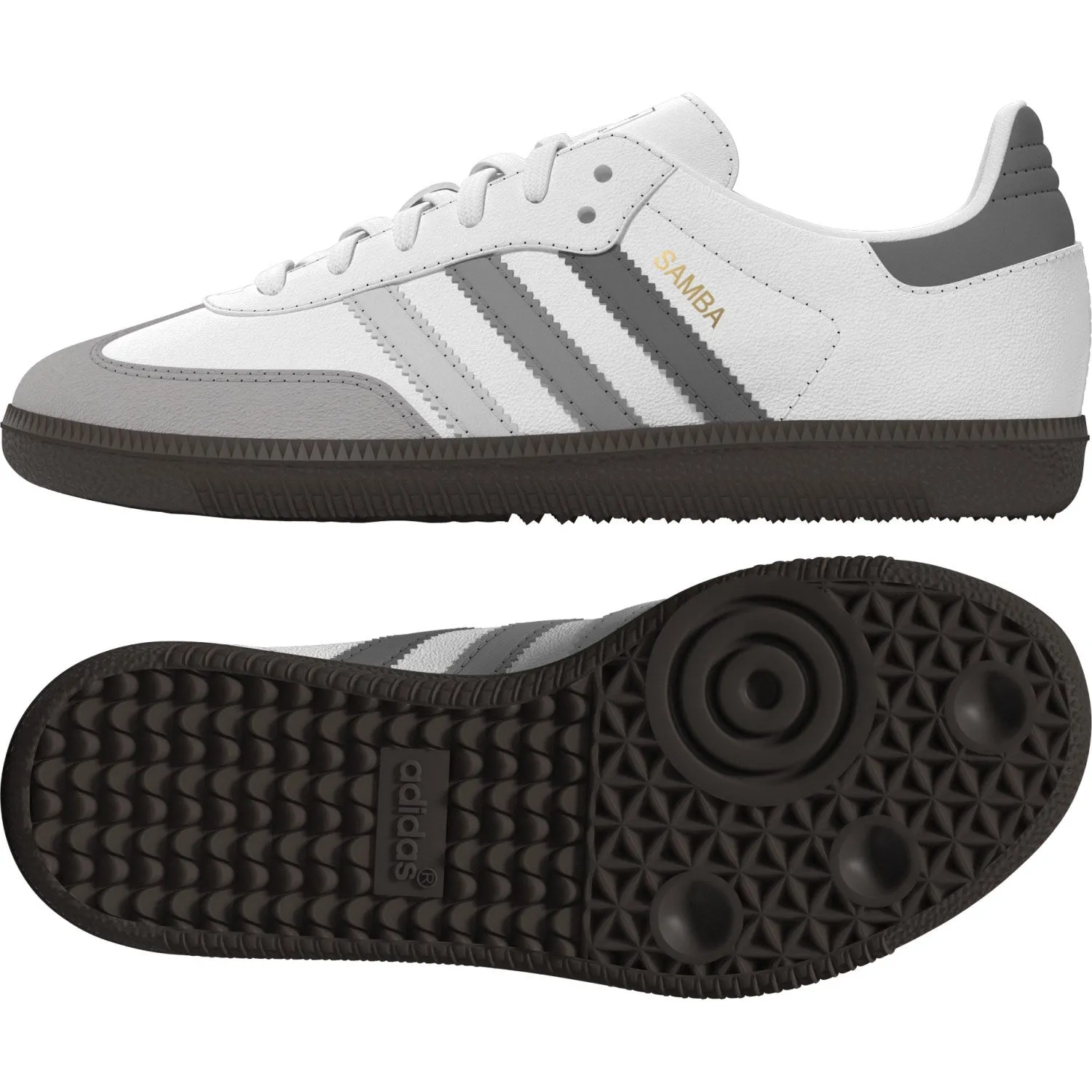 adidas Originals Ftwr Weiß/Grau Eins/Grau Drei Samba Og C Sneakers