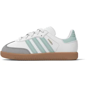 adidas Originals Ftwr Weiß/Semi Flash Aqua/Gum 3 Samba Og El I Sneakers