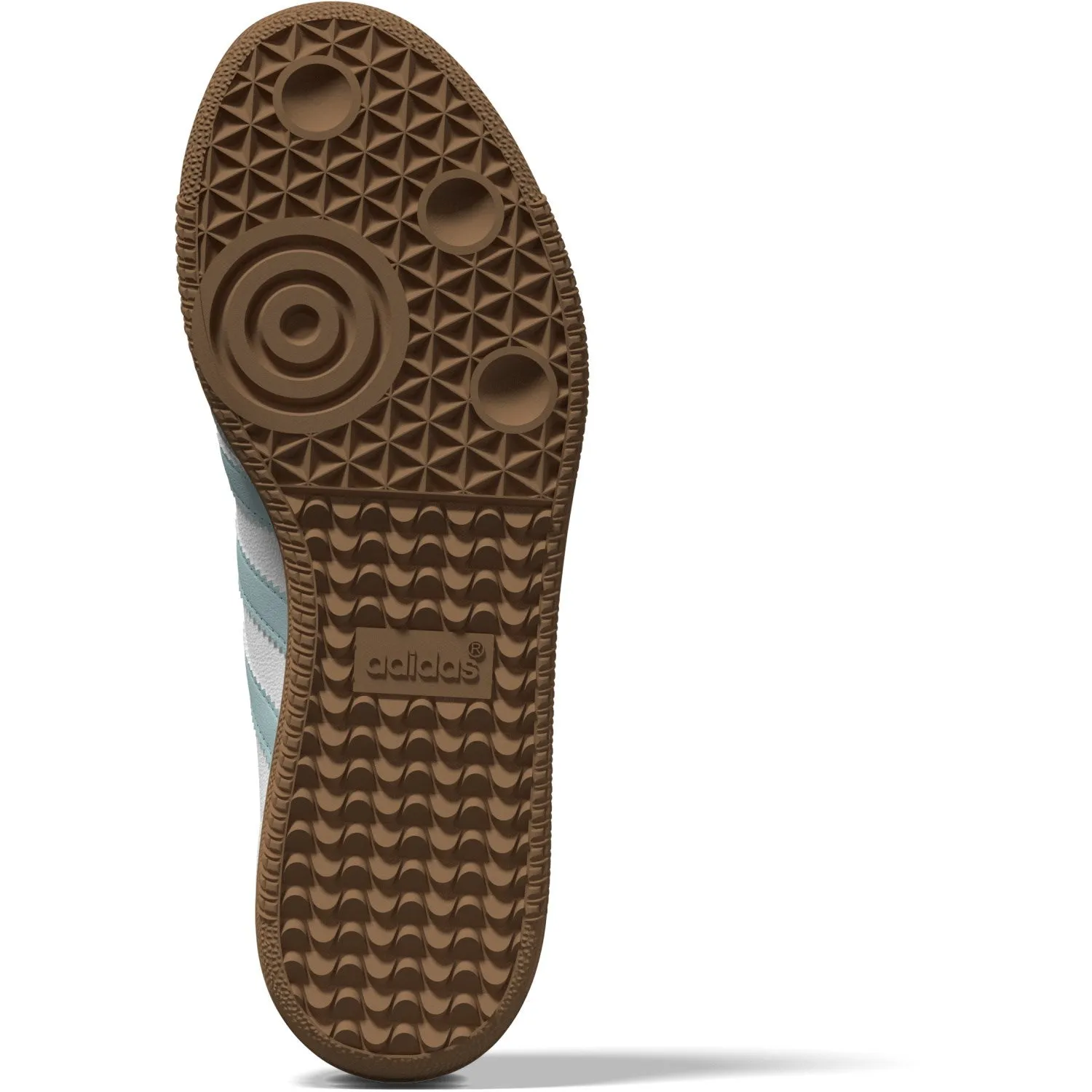 adidas Originals Ftwr Weiß/Semi Flash Aqua/Gum 3 Samba Og J Sneakers