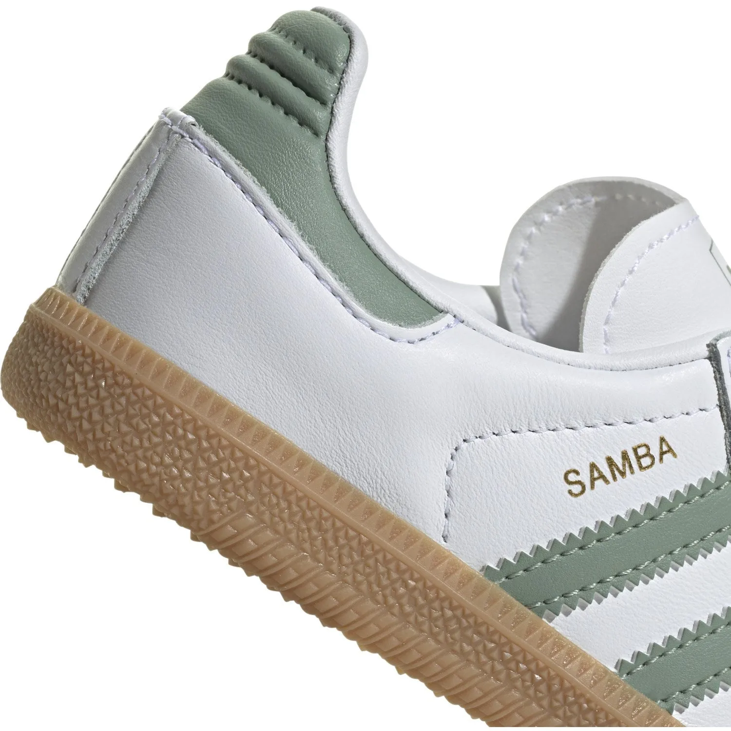 adidas Originals Ftwr Weiß/Silber Grün/Gum 3 Samba Og C Sneakers