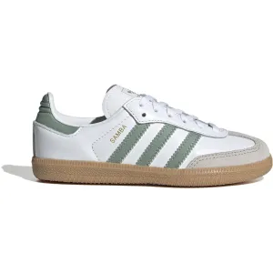 adidas Originals Ftwr Weiß/Silber Grün/Gum 3 Samba Og C Sneakers