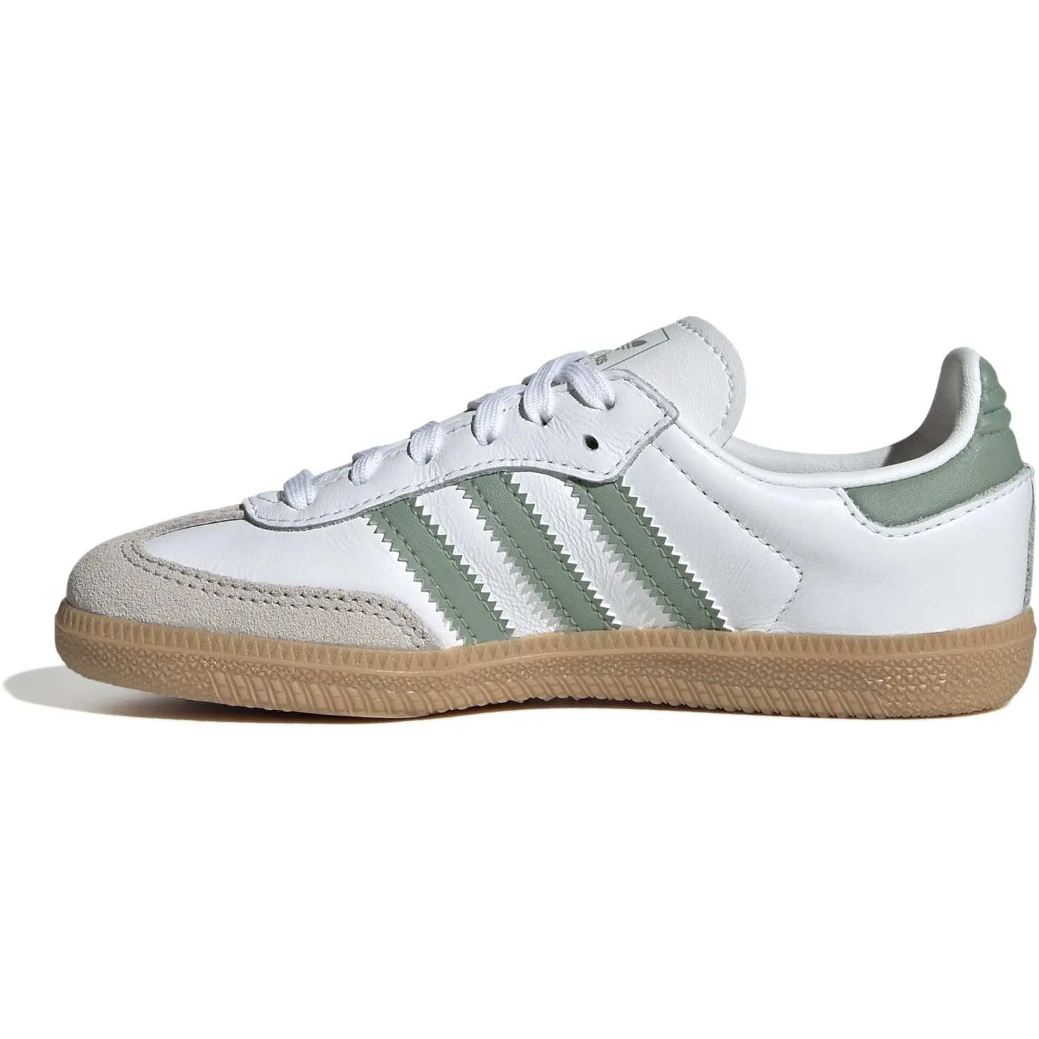 adidas Originals Ftwr Weiß/Silber Grün/Gum 3 Samba Og C Sneakers