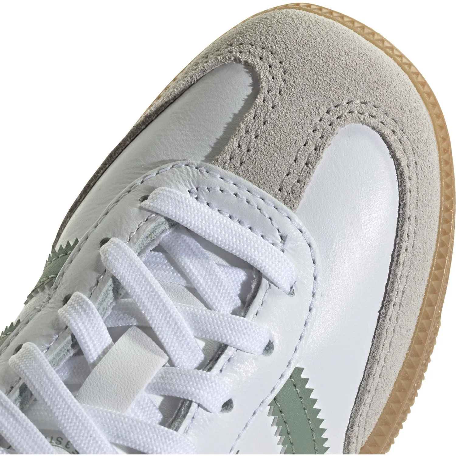 adidas Originals Ftwr Weiß/Silber Grün/Gum 3 Samba Og C Sneakers