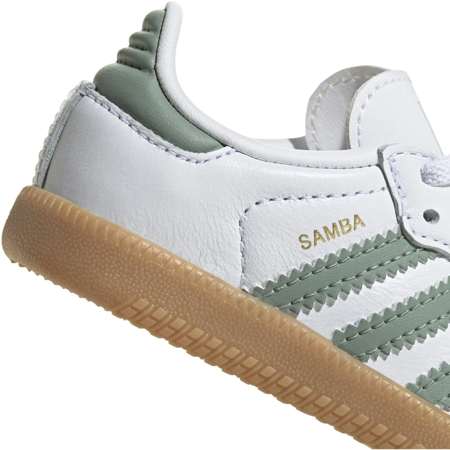 adidas Originals Ftwr Weiß/Silber Grün/Gum 3 Samba Og El I Sneakers