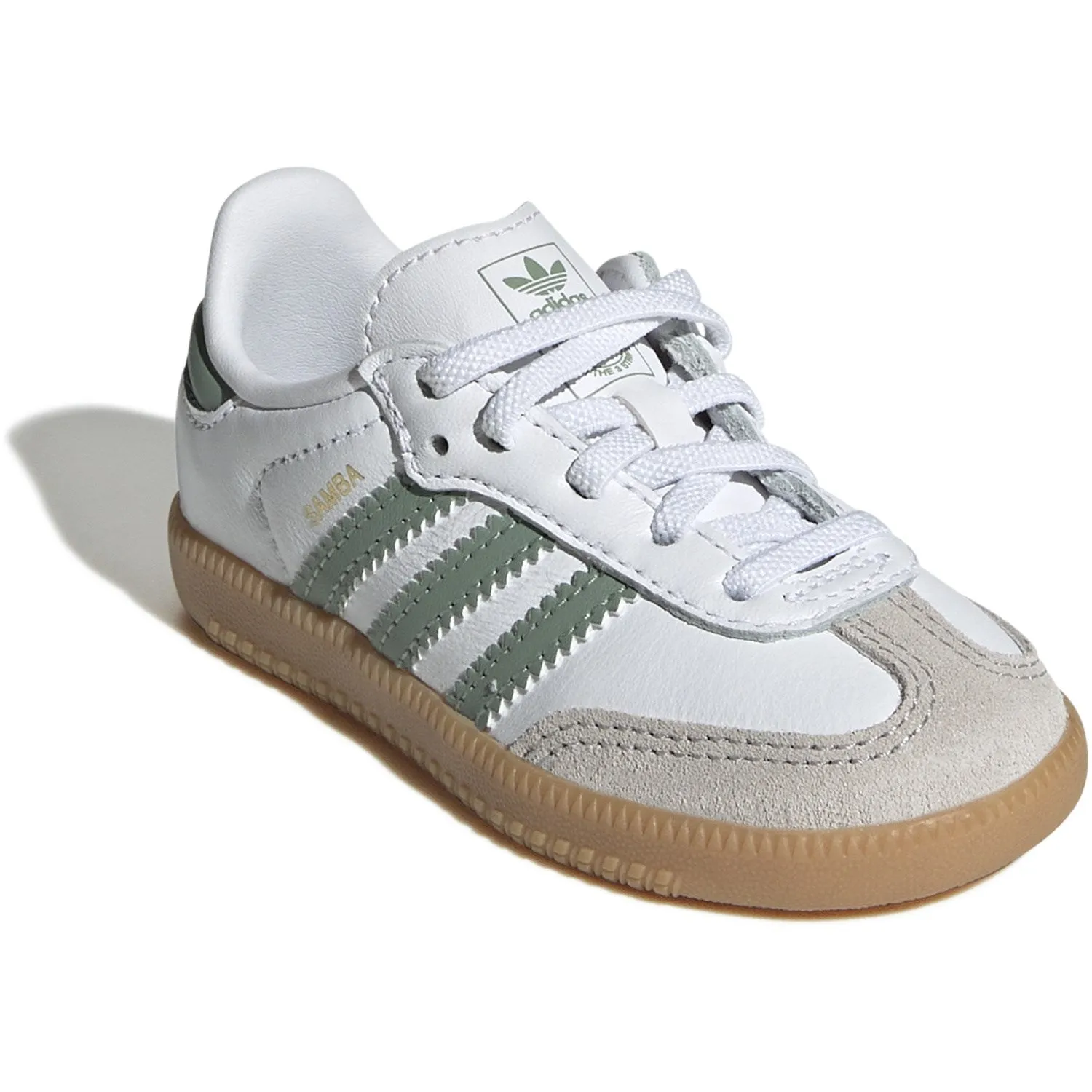 adidas Originals Ftwr Weiß/Silber Grün/Gum 3 Samba Og El I Sneakers