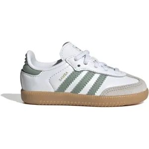 adidas Originals Ftwr Weiß/Silber Grün/Gum 3 Samba Og El I Sneakers