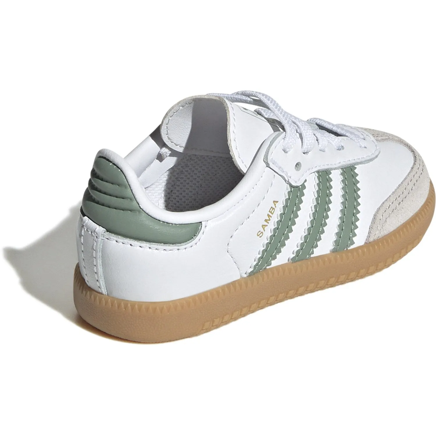 adidas Originals Ftwr Weiß/Silber Grün/Gum 3 Samba Og El I Sneakers