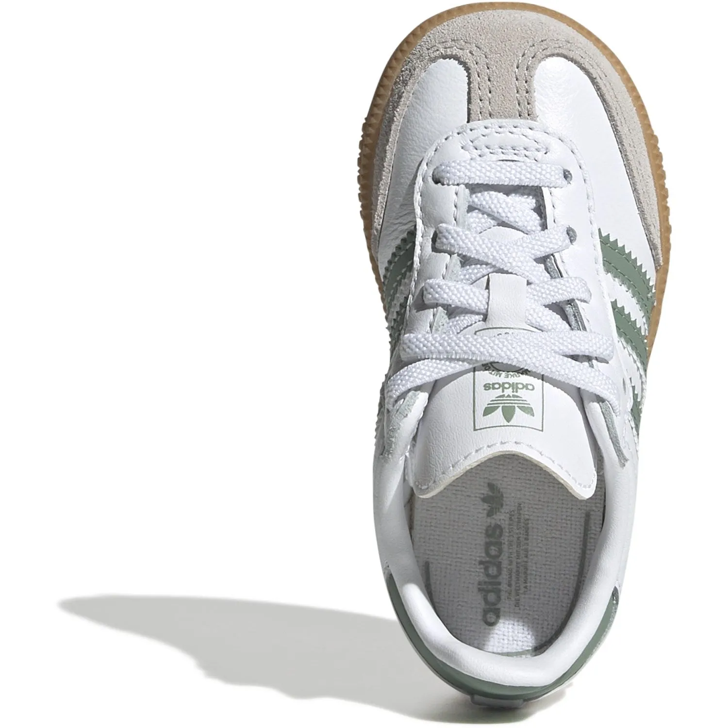 adidas Originals Ftwr Weiß/Silber Grün/Gum 3 Samba Og El I Sneakers