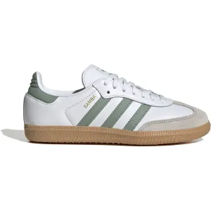 adidas Originals Ftwr Weiß/Silber Grün/Gum 3 Samba Og J Sneakers