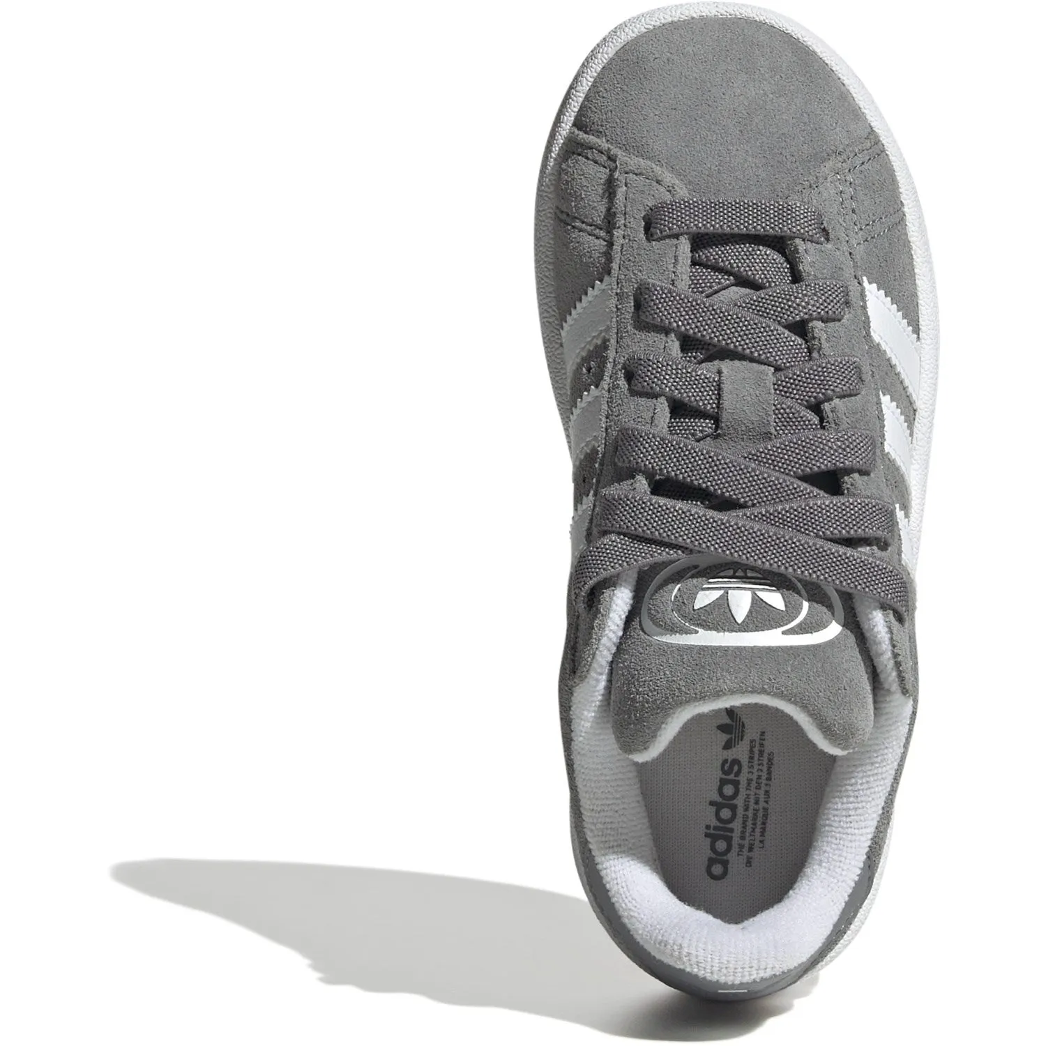adidas Originals Grau Drei/Wolkenweiß/Gum Campus 00S El C Sneakers