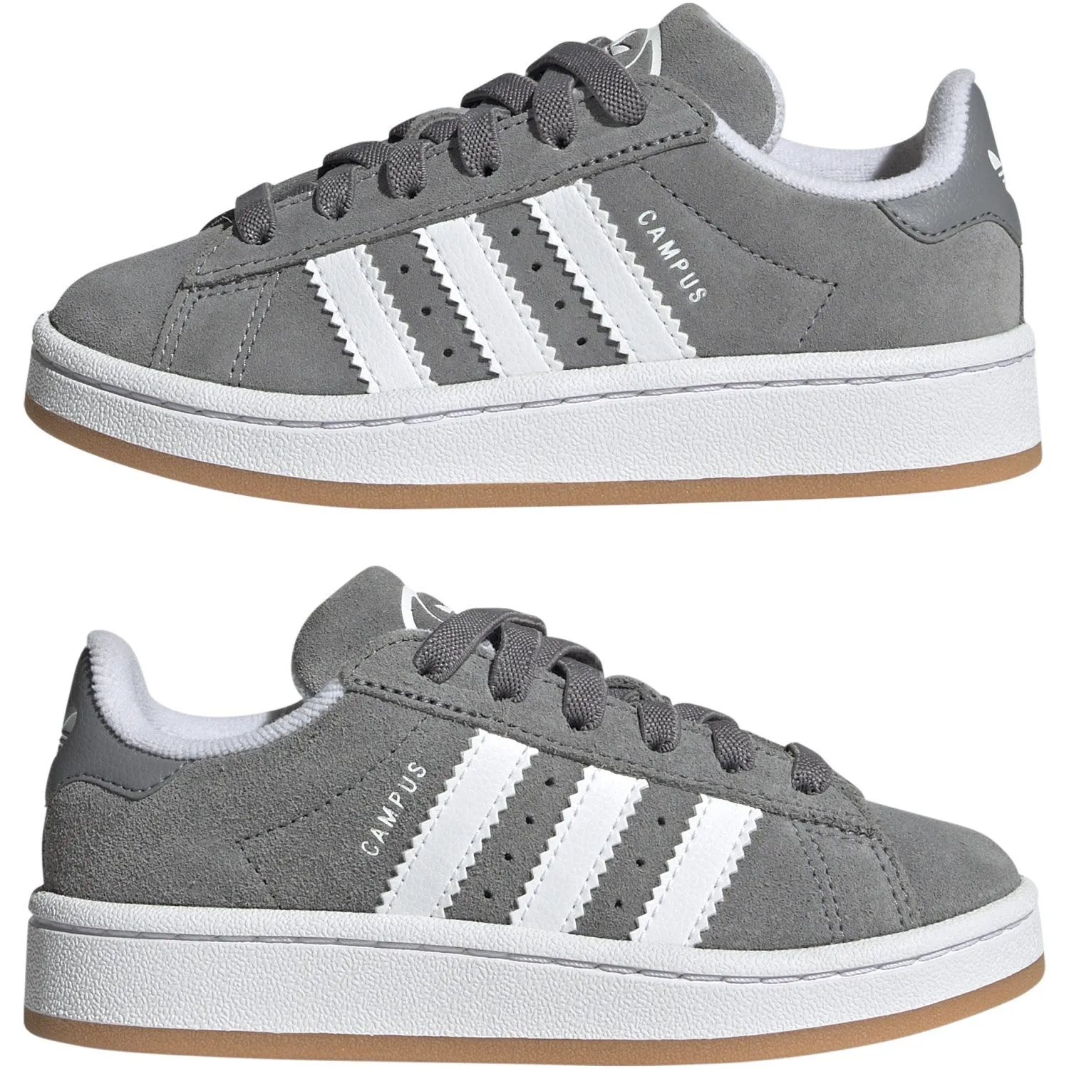 adidas Originals Grau Drei/Wolkenweiß/Gum Campus 00S El C Sneakers