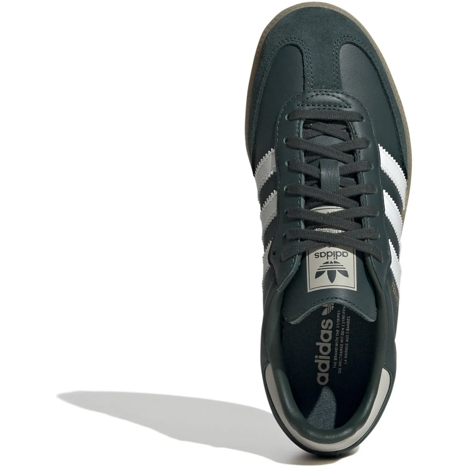 adidas Originals Samba Og J Sneakers in Mineralgrün/Off-White/Putzgrau