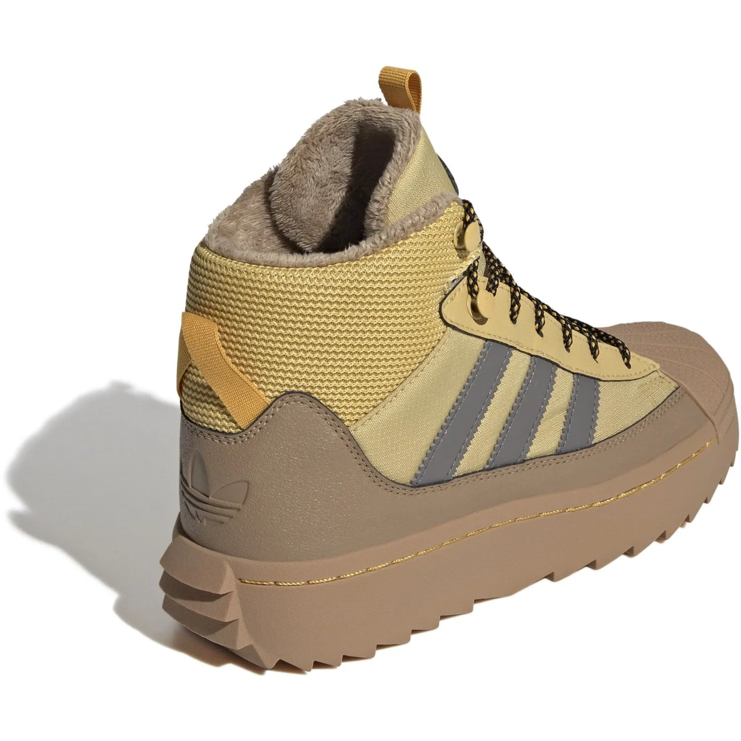 adidas Originals Oat/Charcoal/Core Black Superstar Winter Trek J Stiefel