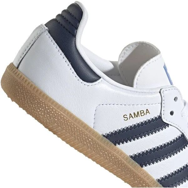 adidas Originals SAMBA OG C Sneakers Wolkenweiß / Nachtindigo / Gummi
