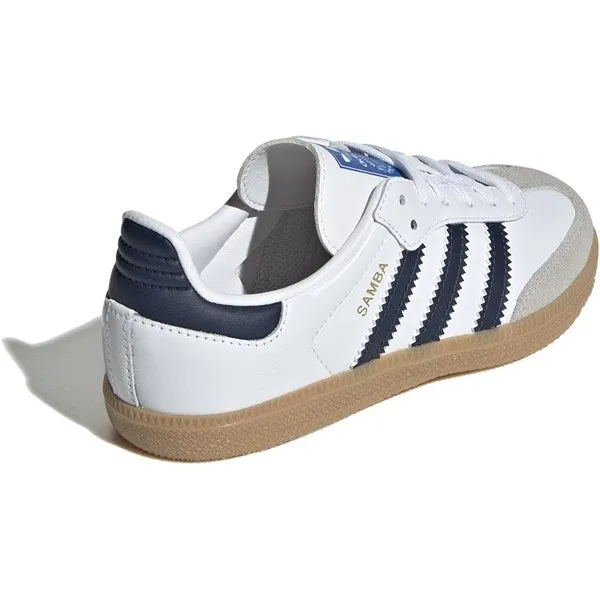adidas Originals SAMBA OG C Sneakers Wolkenweiß / Nachtindigo / Gummi