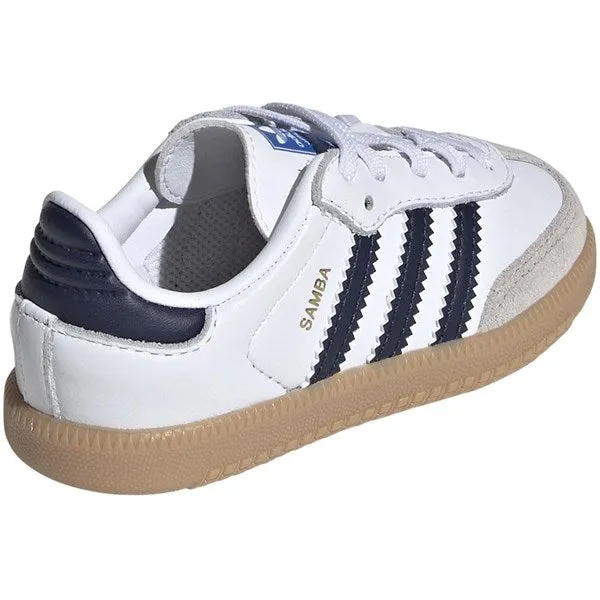 adidas Originals SAMBA OG EL I Sneakers Wolkenweiß / Nachtindigo / Gummi