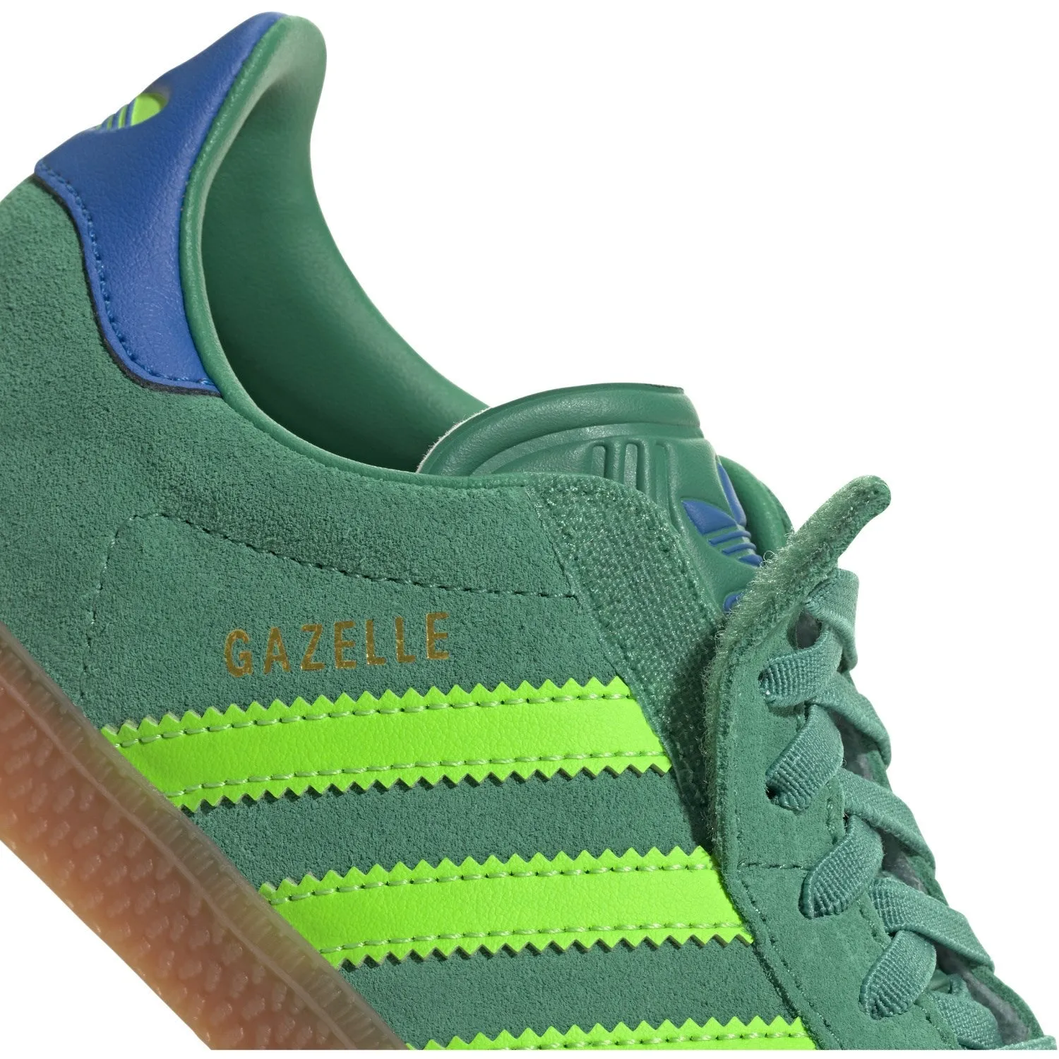 adidas Originals Semi Court Grün/Solargrün/Blauvogel Gazelle Cf El C Sneaker