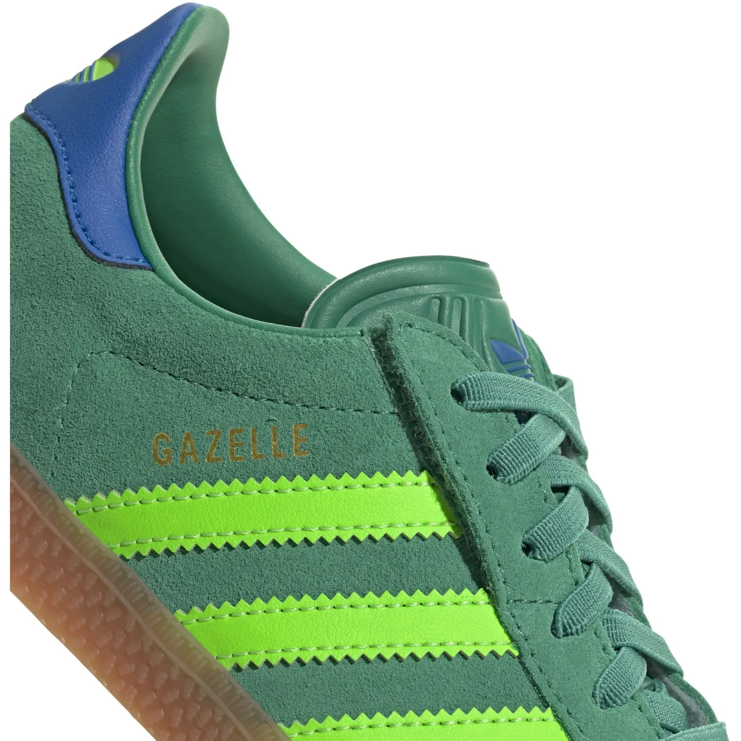 adidas Originals Semi Court Grün/Solargrün/Blauvogel Gazelle Cf El C Sneaker