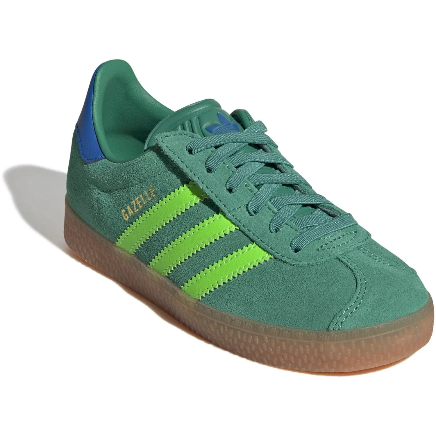 adidas Originals Semi Court Grün/Solargrün/Blauvogel Gazelle Cf El C Sneaker