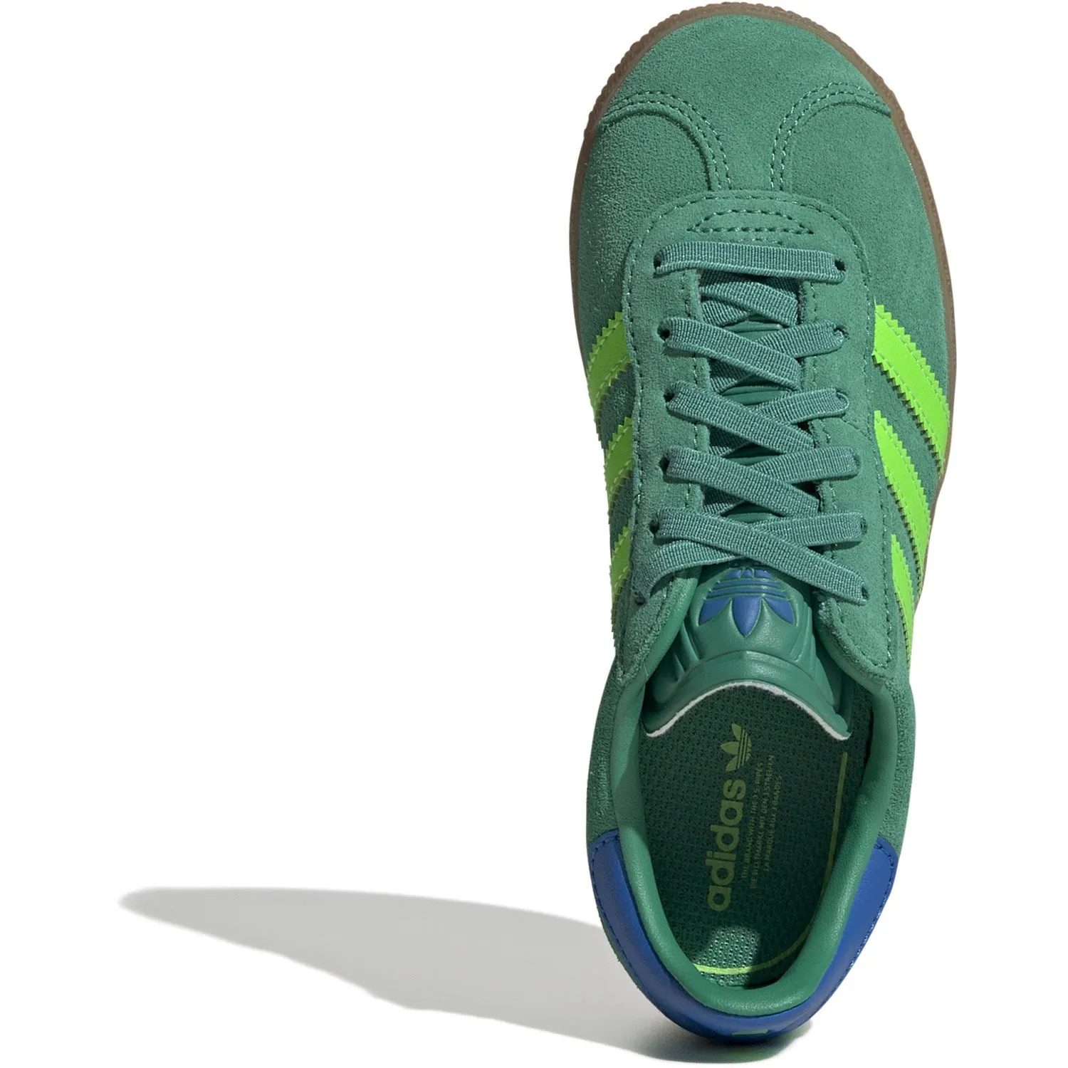 adidas Originals Semi Court Grün/Solargrün/Blauvogel Gazelle Cf El C Sneaker