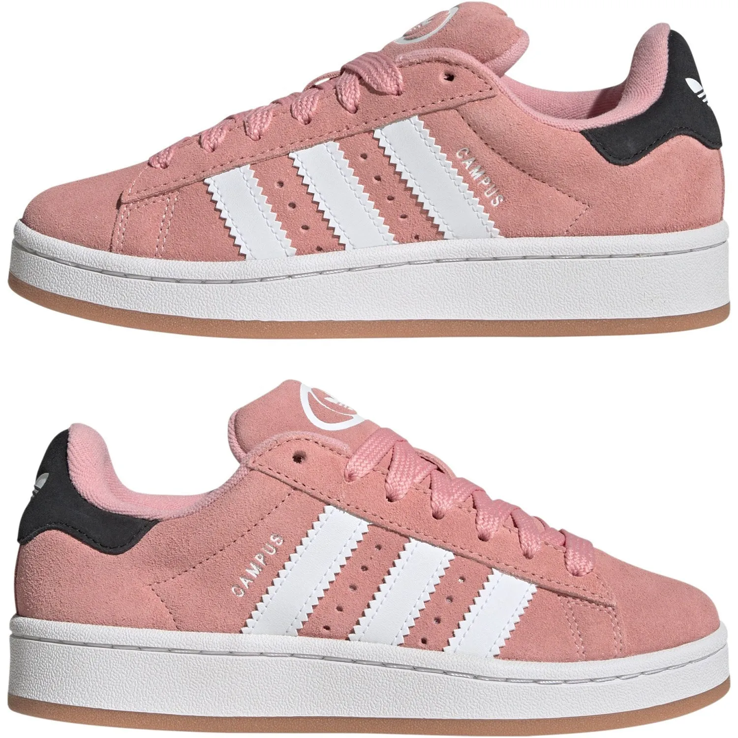 adidas Originals Semi Pink Spark/Ftwr Weiß/Gum 2 Campus 00S J Sneaker