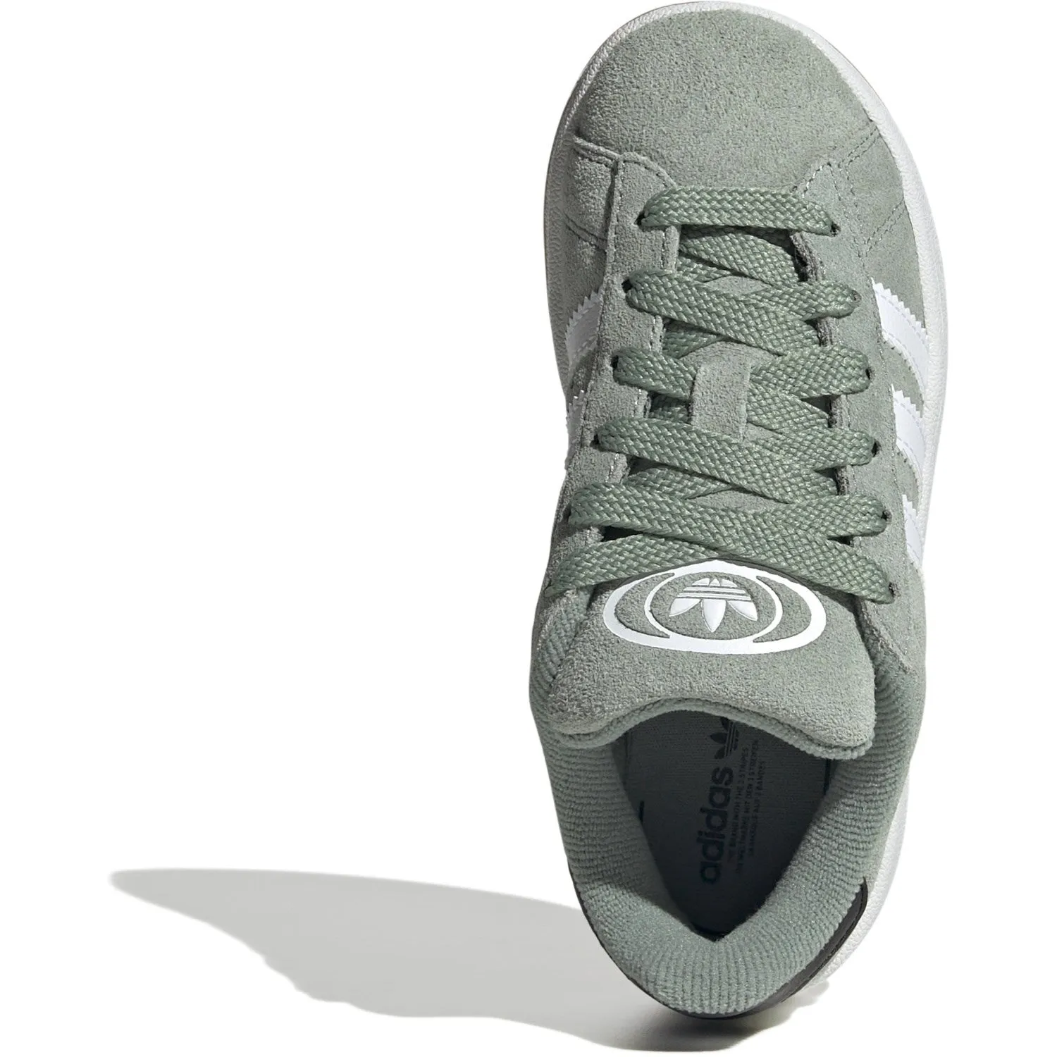 adidas Originals Silber Grün/Ftwr Weiß/Gum 2 Campus 00S C Sneakers