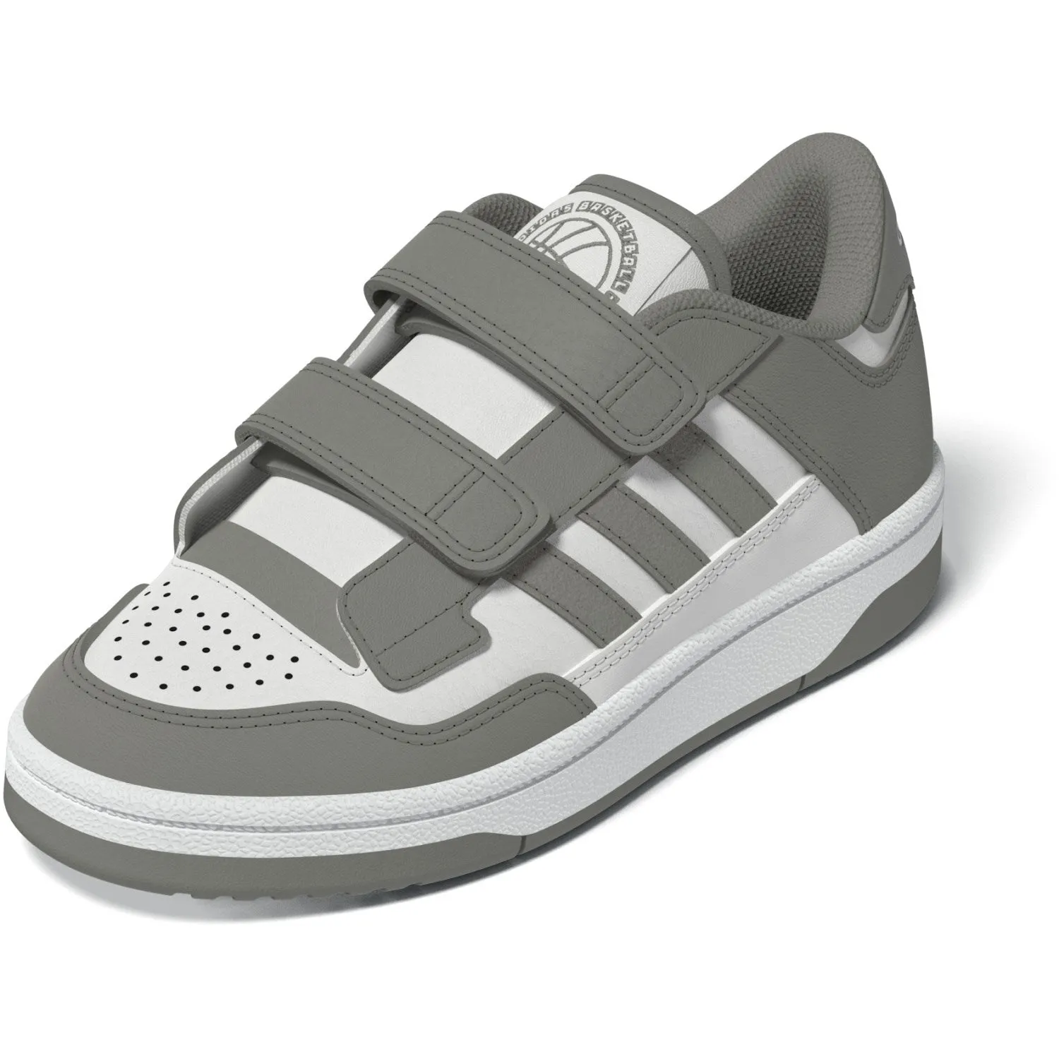 adidas Originals Silber Kiesel/Weiß Wolke/Ftwr Weiß Rapid Court Cf C Sneakers