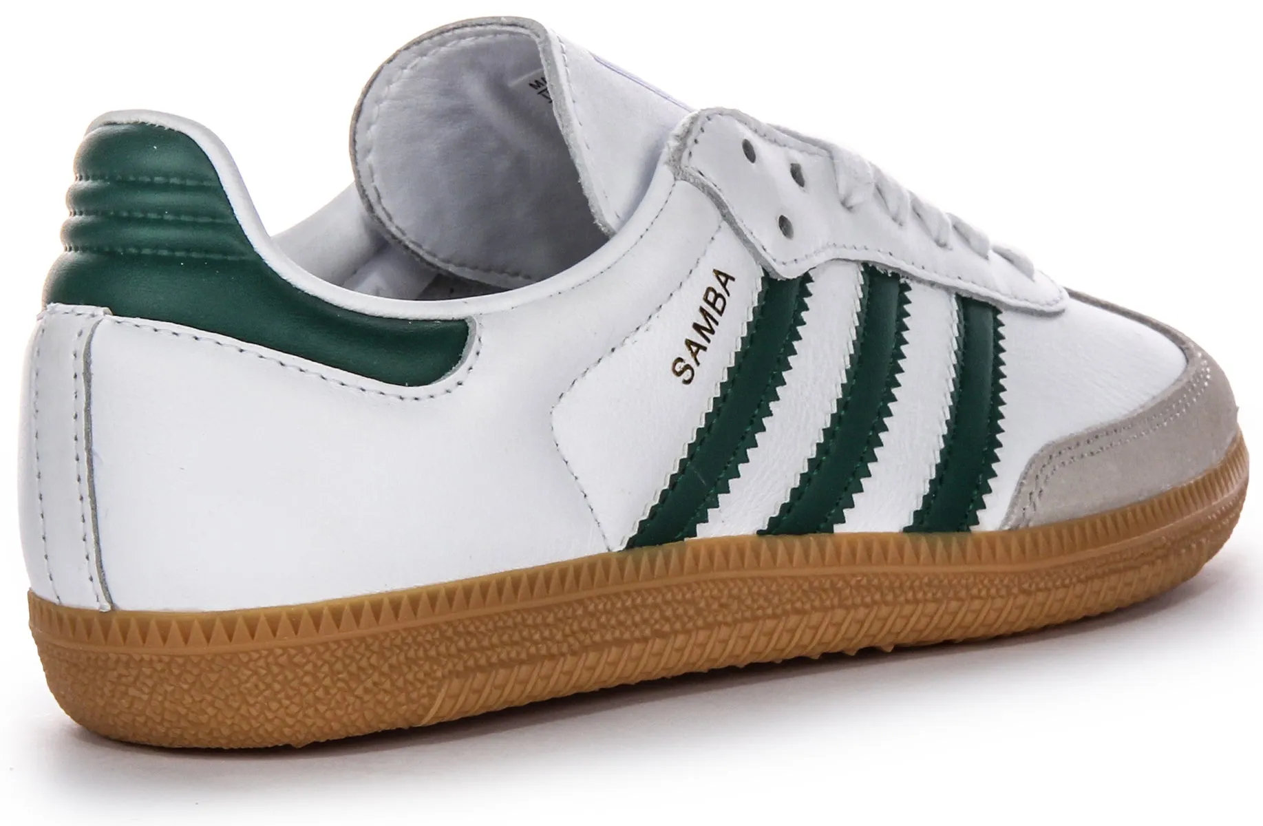 Adidas Samba OG in Weiß-Grün Schuhe Adidas