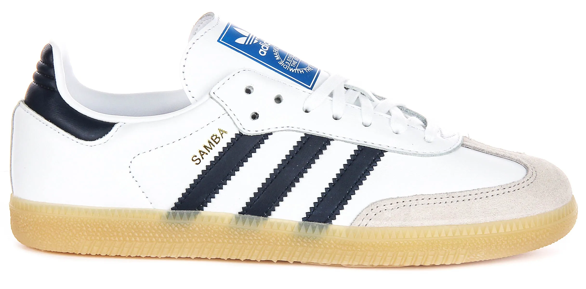 Adidas Samba OG in Weiß Marine für Jugendliche Schuhe Adidas