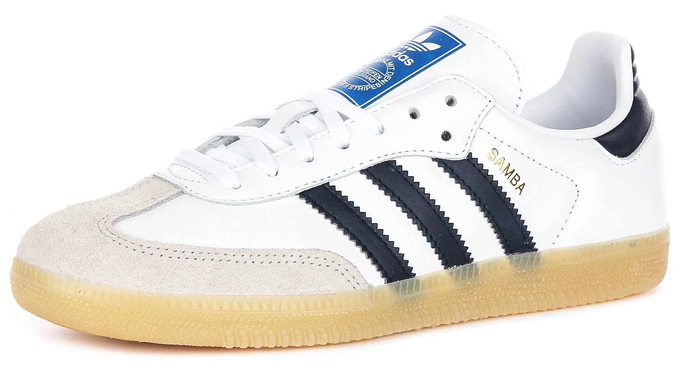 Adidas Samba OG in Weiß Marine für Jugendliche Schuhe Adidas