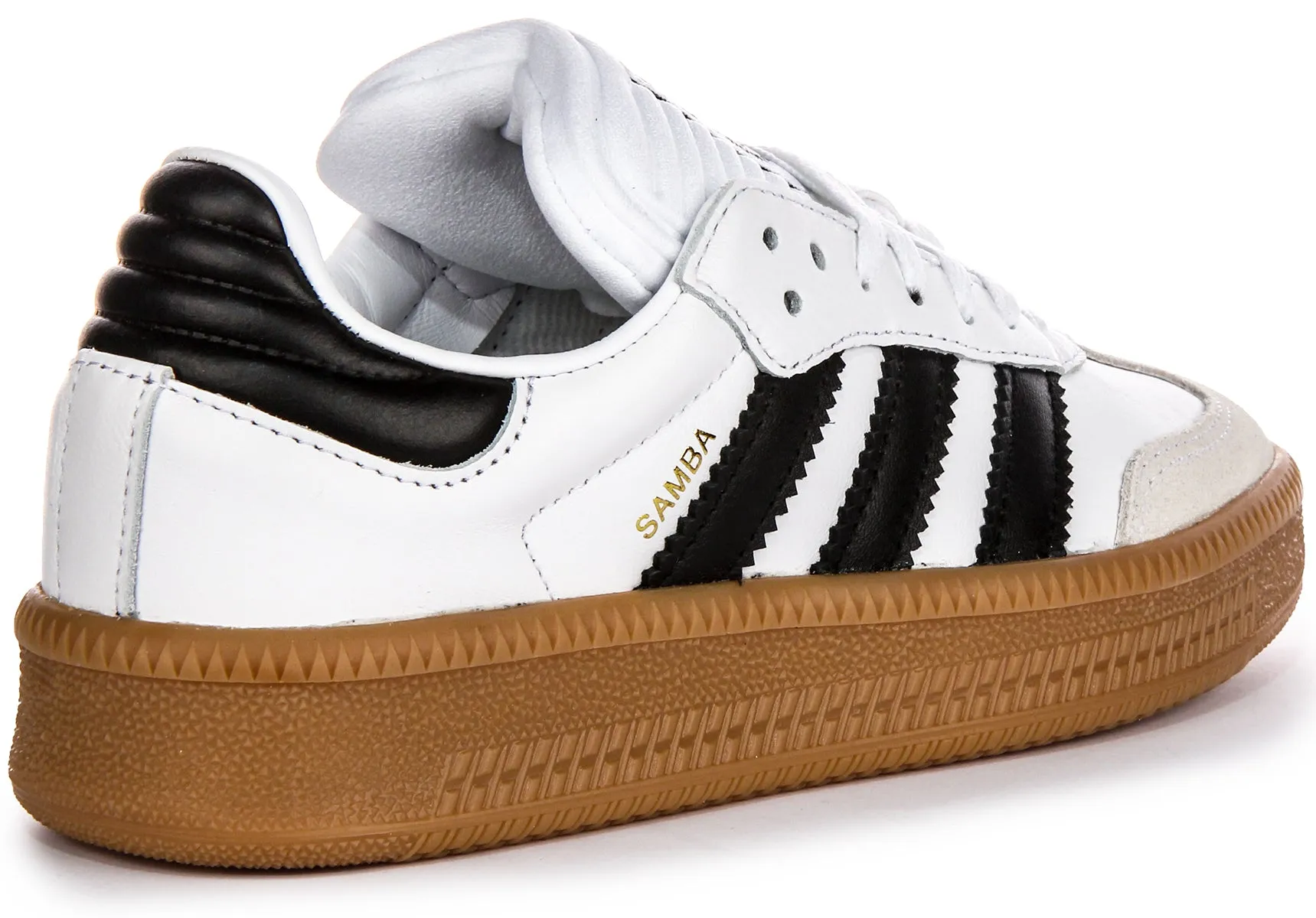 Adidas Samba XLG J in Weiß Schwarz für Jugendliche Schuhe Adidas