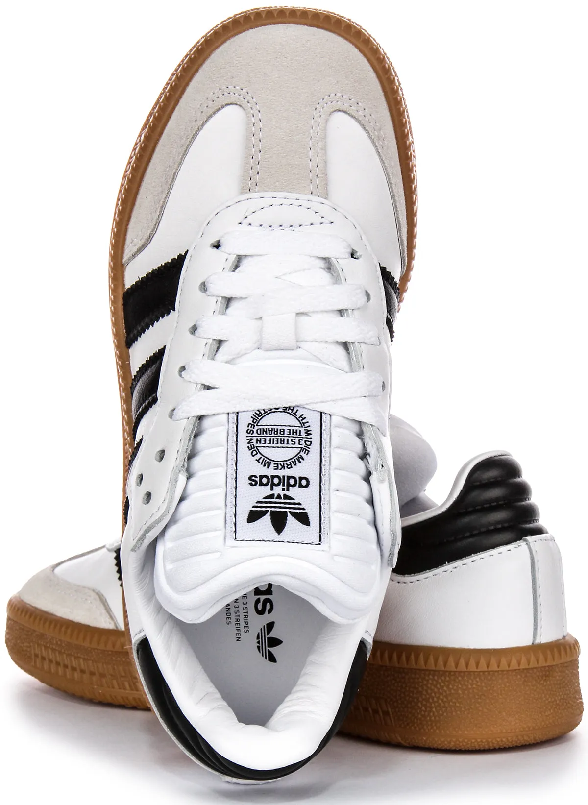 Adidas Samba XLG J in Weiß Schwarz für Jugendliche Schuhe Adidas
