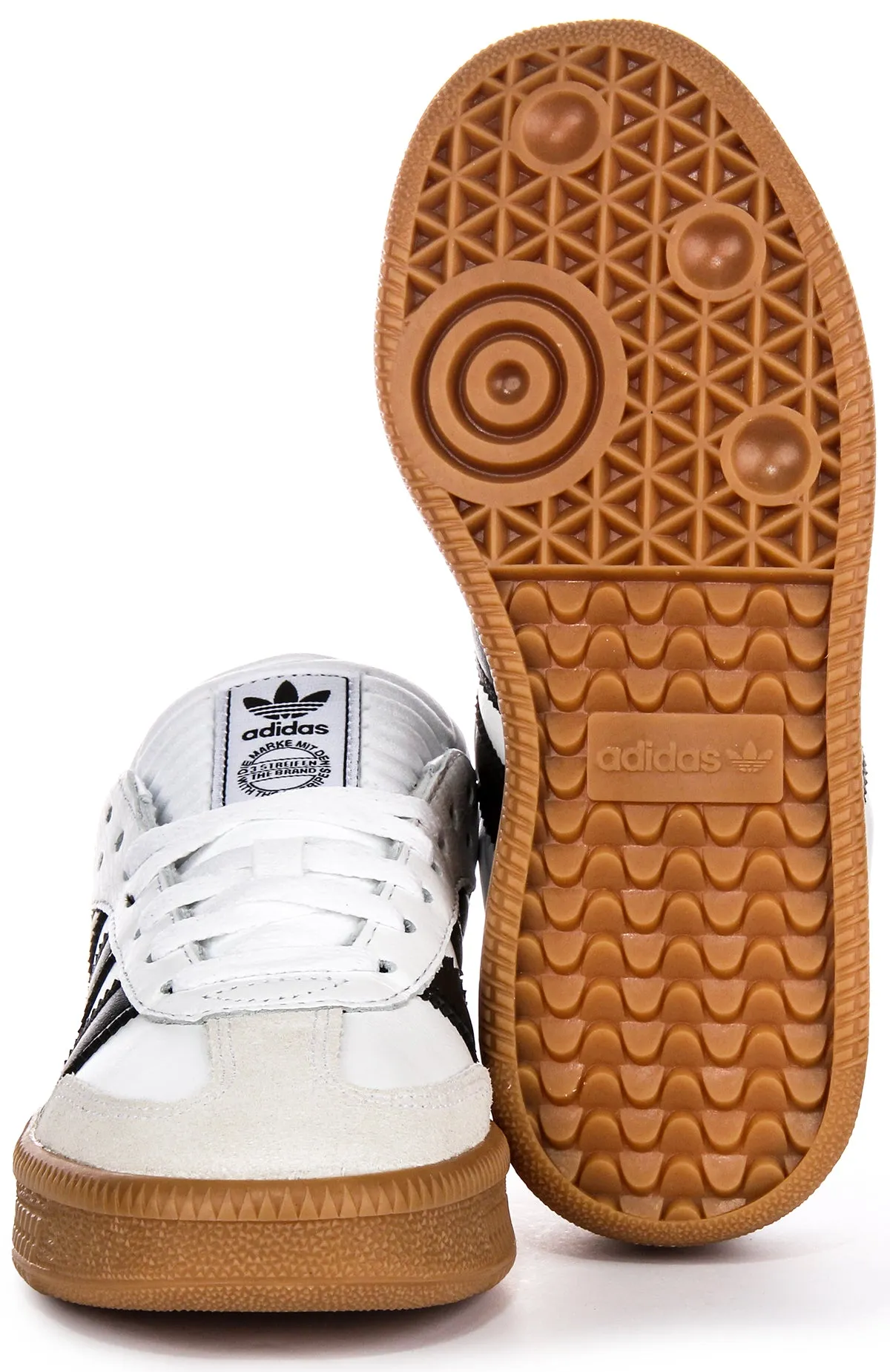 Adidas Samba XLG J in Weiß Schwarz für Jugendliche Schuhe Adidas