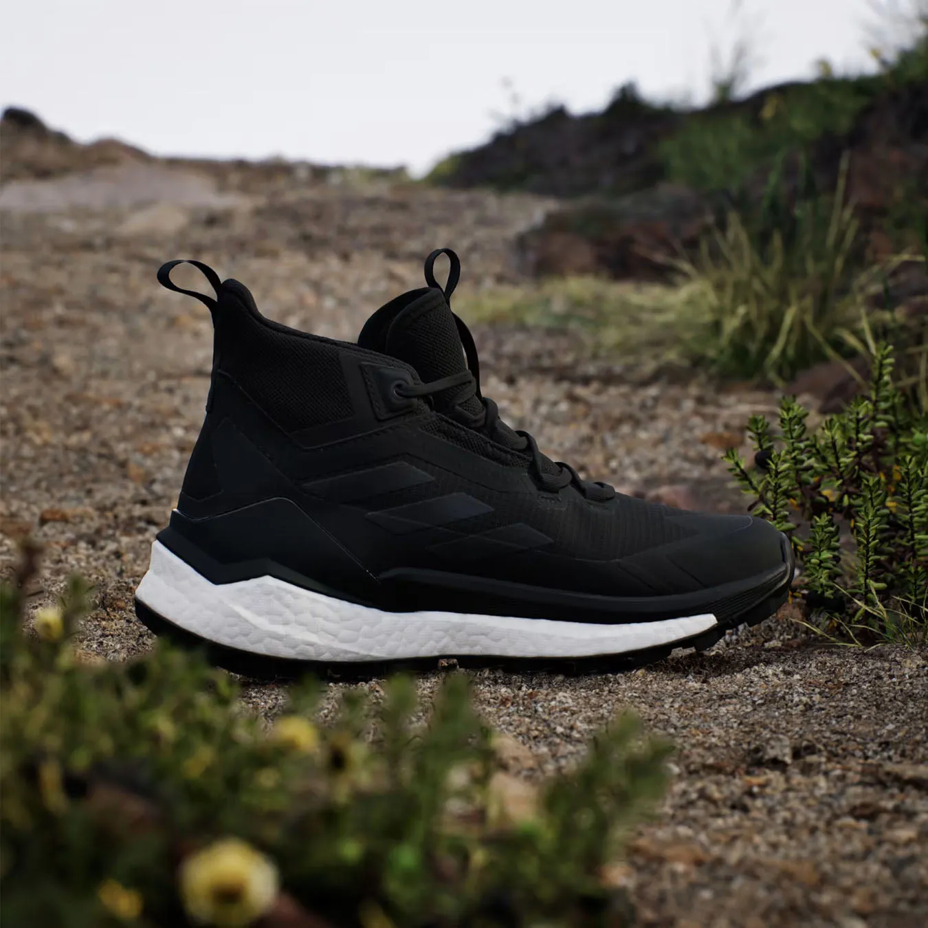 Adidas Terrex Damen Free Hiker 2 Gore-Tex Wanderschuhe Core Black / Core Black / Cloud White