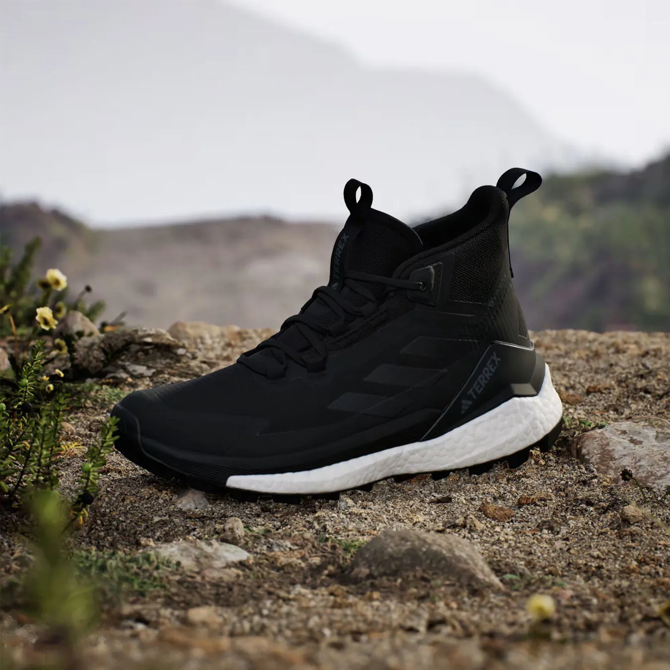Adidas Terrex Damen Free Hiker 2 Gore-Tex Wanderschuhe Core Black / Core Black / Cloud White