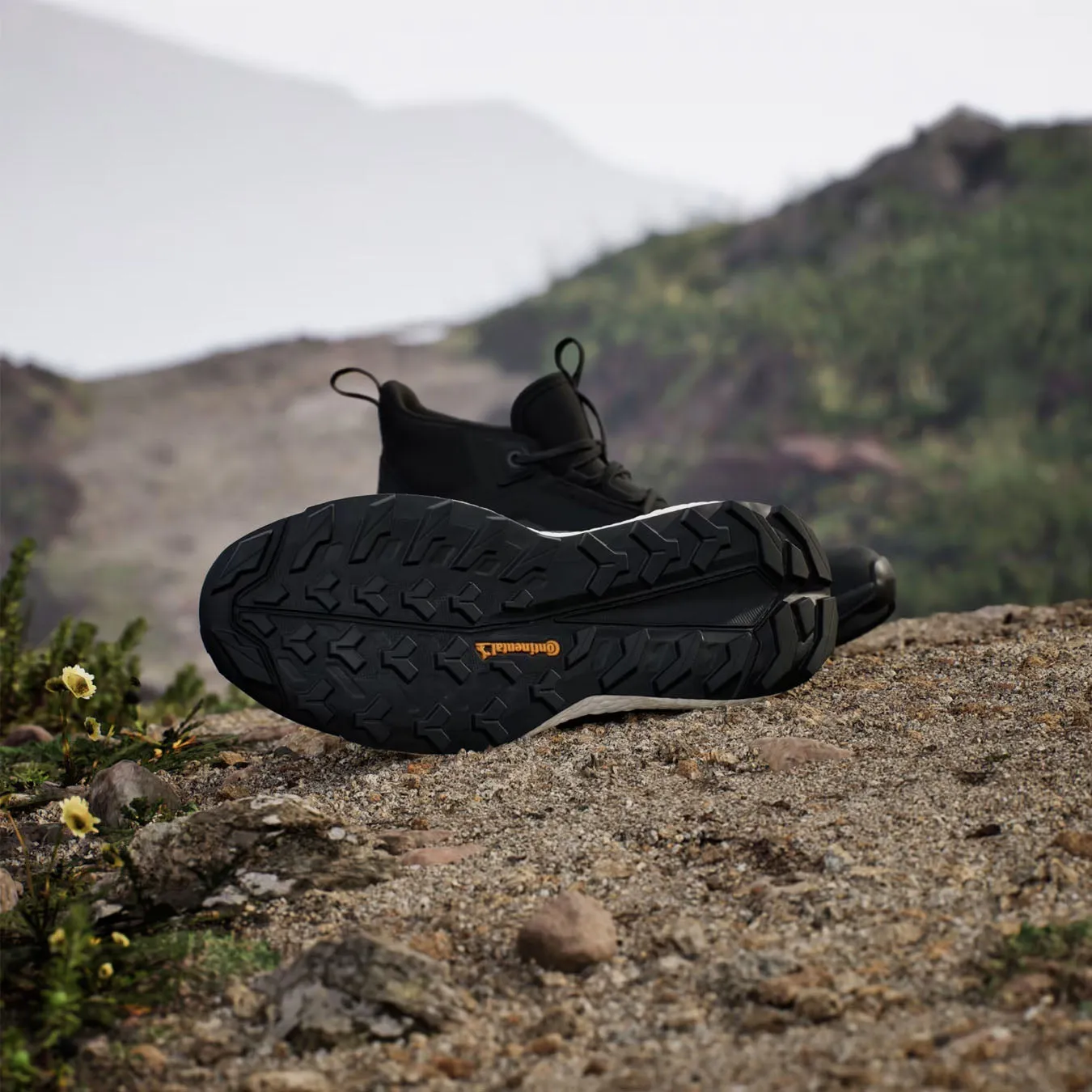 Adidas Terrex Damen Free Hiker 2 Gore-Tex Wanderschuhe Core Black / Core Black / Cloud White