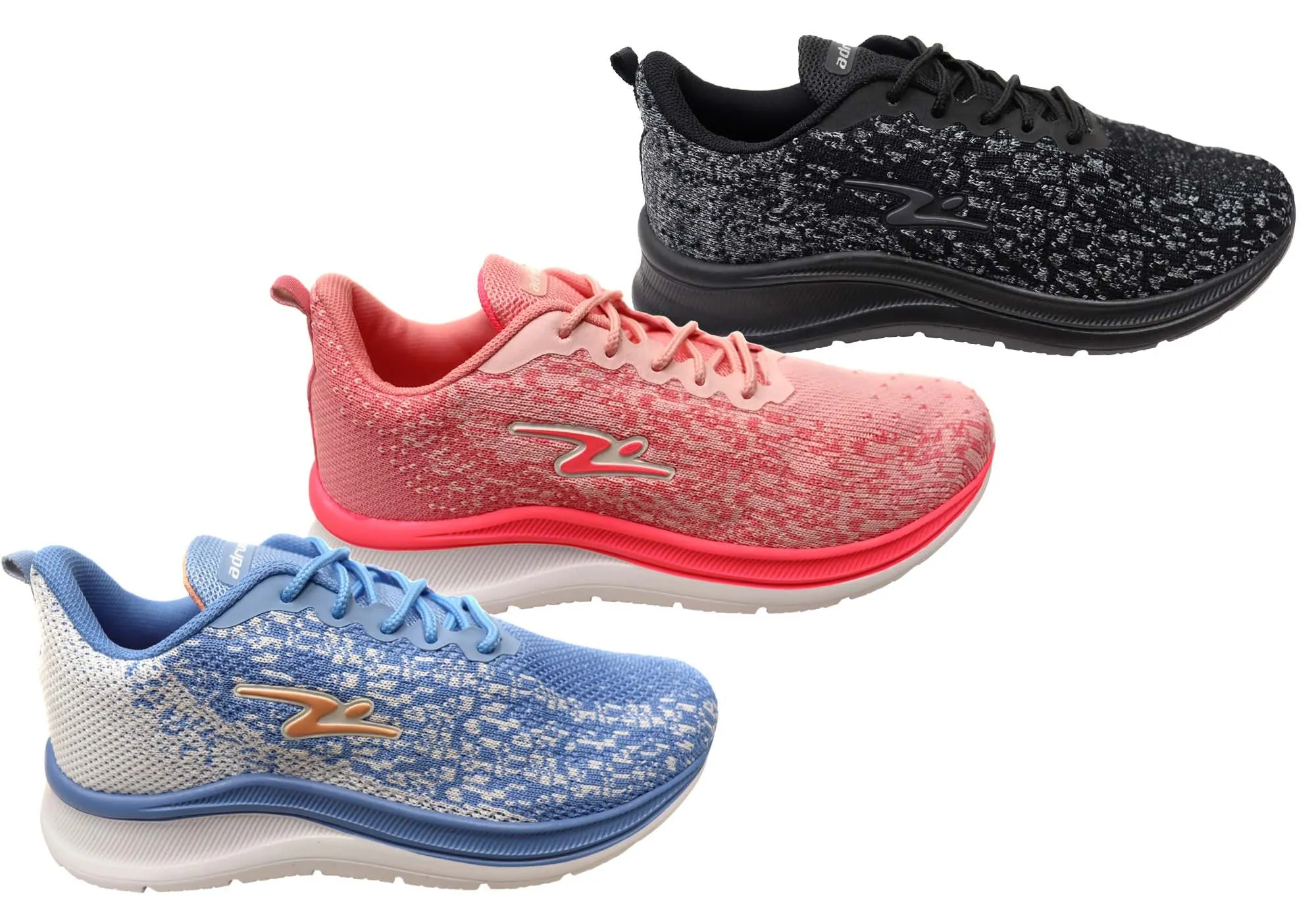 Adrun Kinetic Damen Bequeme Sportschuhe Hergestellt in Brasilien Adrun Schuhe