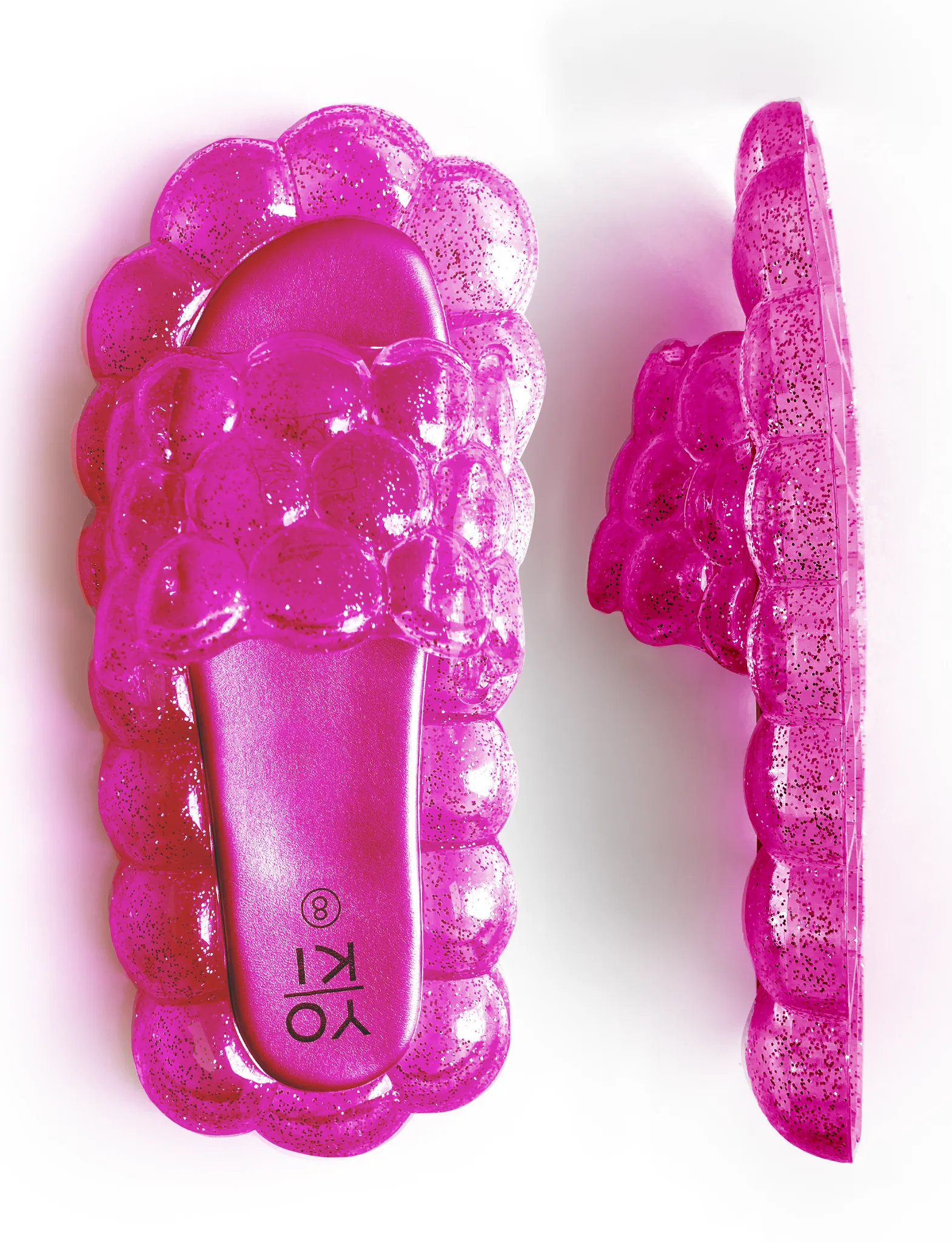 Erwachsene Hot Pink Bubble Slides