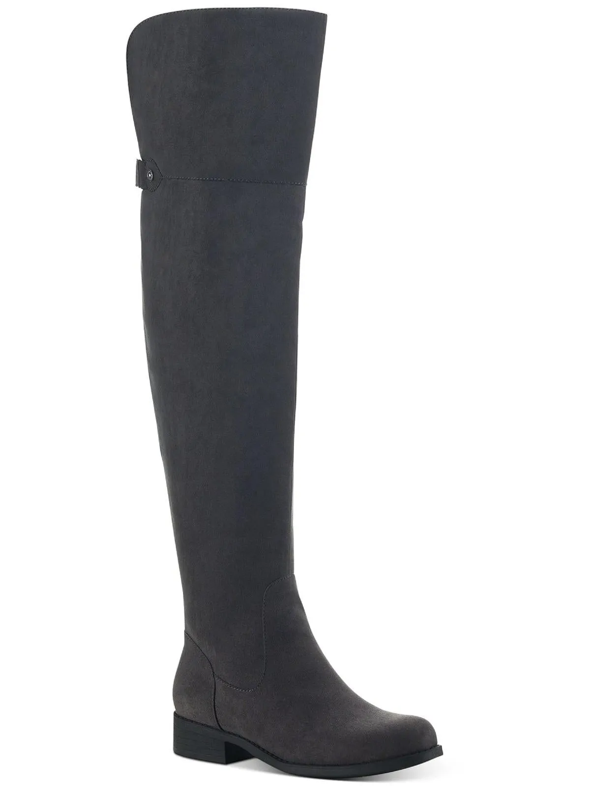 Allicce Damen Kunstleder Freizeit-Über-die-Knie-Stiefel Ecco Schuhe