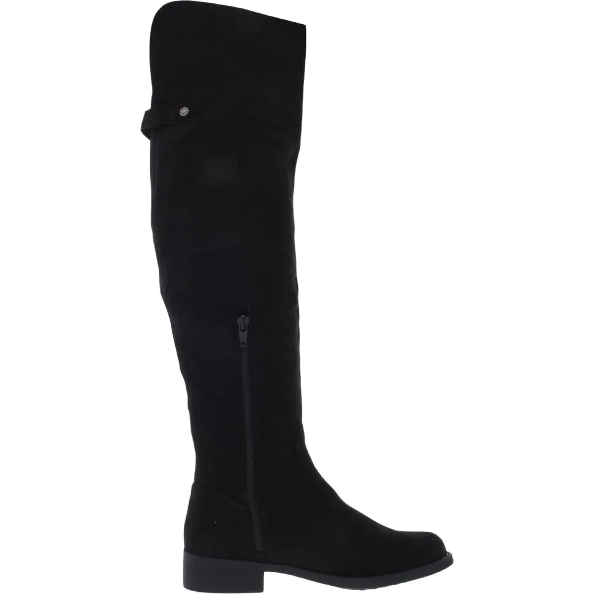 Allicce Damen Kunstleder Freizeit-Über-die-Knie-Stiefel Ecco Schuhe