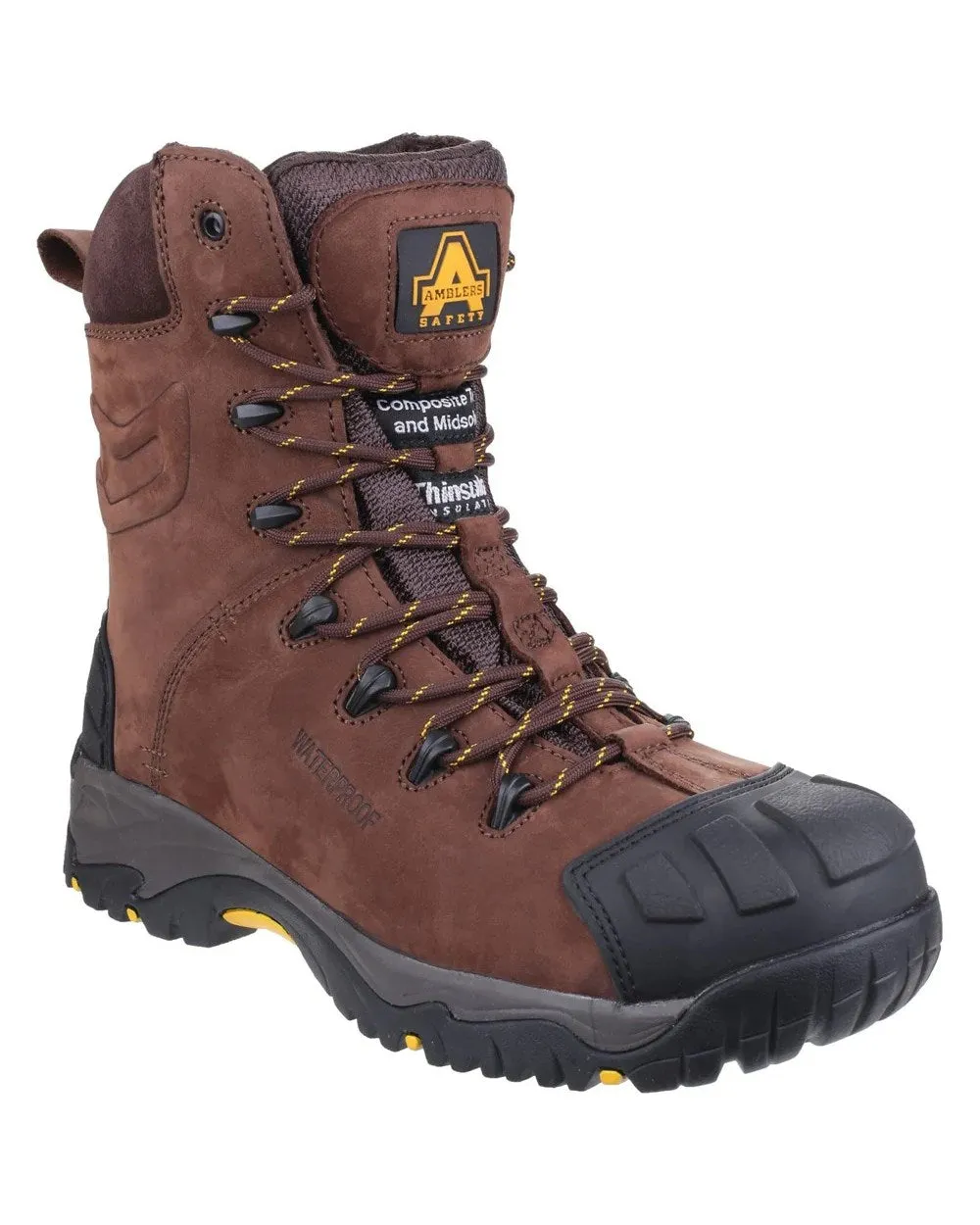 Amblers Safety Herren AS995 Pillar Hi-Leg wasserdichte Sicherheitsschuhe Amblers Sicherheitsschuhe