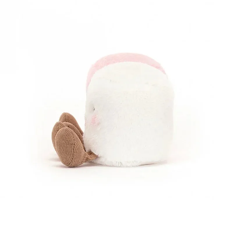 Amüsierbare rosa und weiße Marshmallows