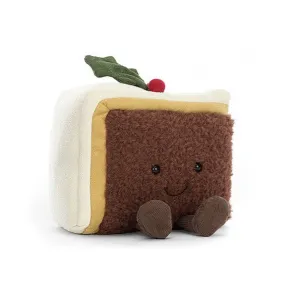 Amüsierbare Scheibe Weihnachtskuchen