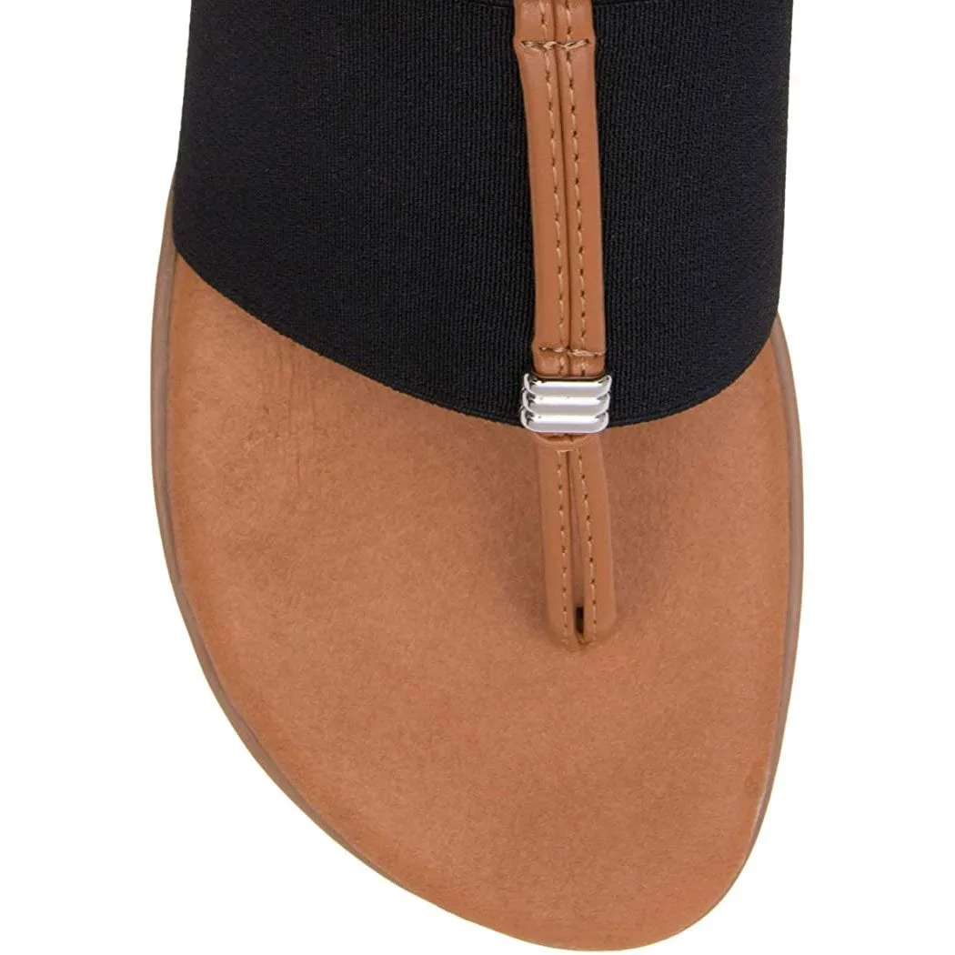 Andre Assous Nice Featherweights™ Slide-Sandalen (Schwarz)